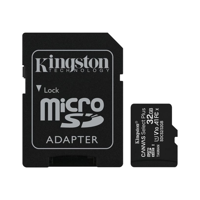 0740617298680-Kingston Canvas Select Plus - Carte mémoire flash (adaptateur microSDHC - SD inclus(e)) - 32-P_648573_1-0