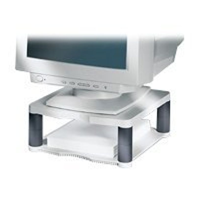 0000006486297-Fellowes Monitor Riser Premium - Pied - pour moniteur - graphite, platine - Taille d'écran :-P_648629_1-0