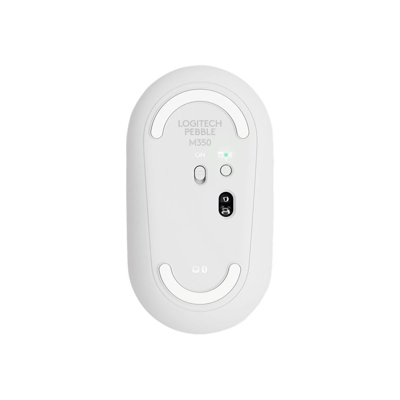 5099206085657-Logitech Pebble M350 - souris sans fil silencieuse - blanc cassé-P_650444_14-4