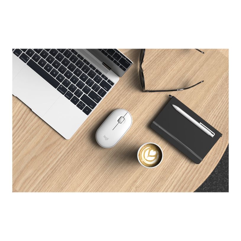 5099206085657-Logitech Pebble M350 - souris sans fil silencieuse - blanc cassé-P_650444_3-8