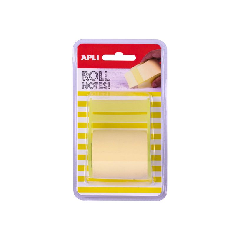 8410782181903-Apli Agipa - Dévidoir de notes adhésives - 50 mm x 8 m - jaune-P_650558_1-0
