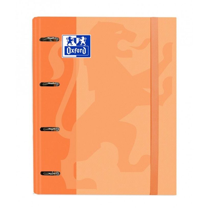 8412771031954-Oxford Europeanbinder CLASSIC - Classeur à anneaux - A4+ - pour A4 Plus - pêche-P_652084_1-0