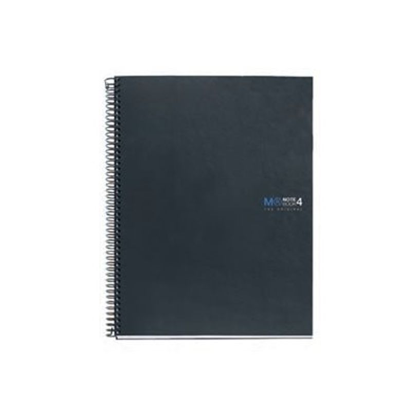 8422593021071-Miquelrius The Original - Cahier de notes - reliure à spirale - A4 (210 x 297 mm) - 160 feuilles / 320 pages - petits carreaux - 4 trous - gra-P_662929_3-1