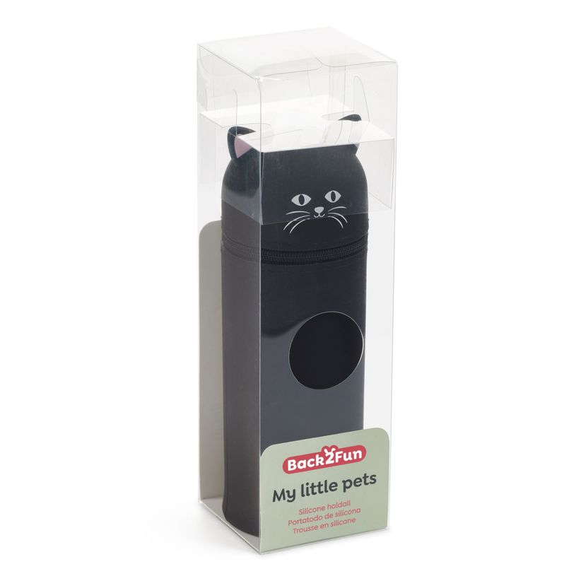 8422593190357-Miquelrius Back2Fun My little pets - Trousse - silicone - Cat--4