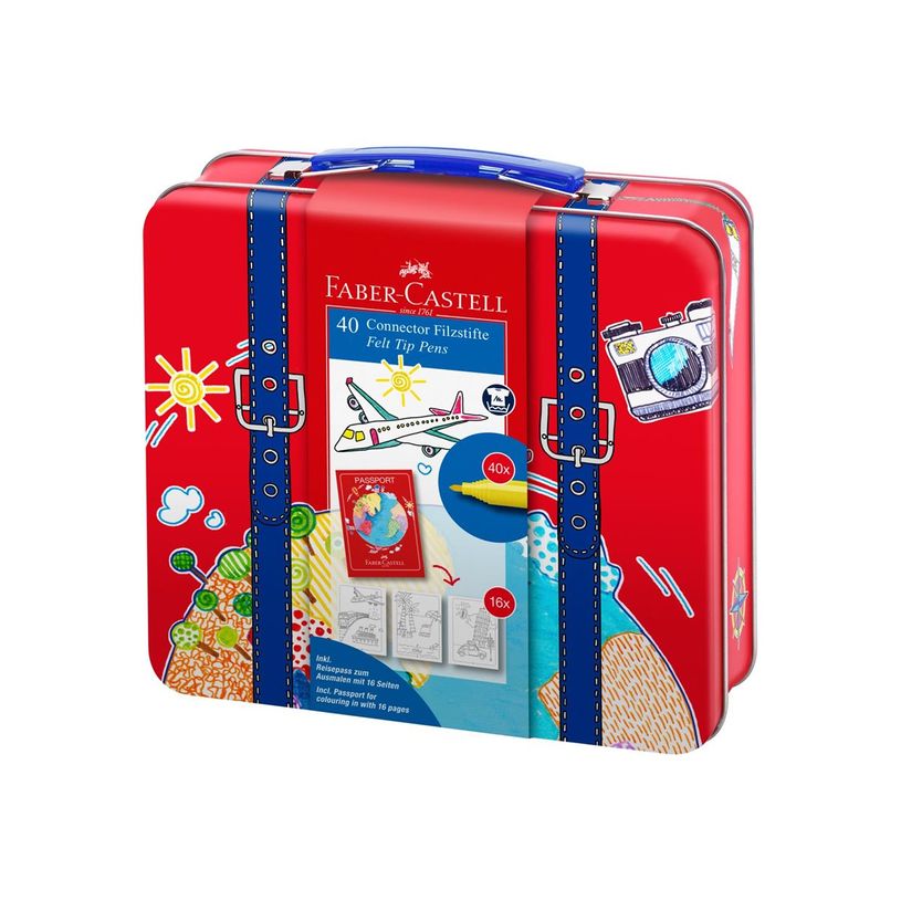 4005401555353-Faber-Castell CONNECTOR - Pack de 40 feutres - Assortiment de couleurs éclatantes-P_669550_2-0