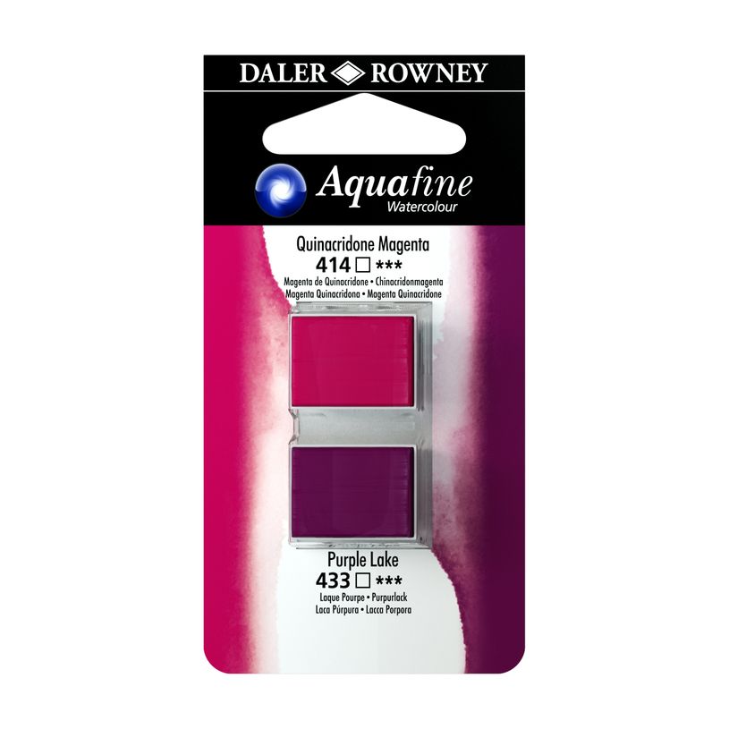 5011386117959-Daler-Rowney Aquafine - Ensemble de peinture - 2 parties - aquarelle - 2 couleurs - magenta quinacridone, -P_669646_1-0