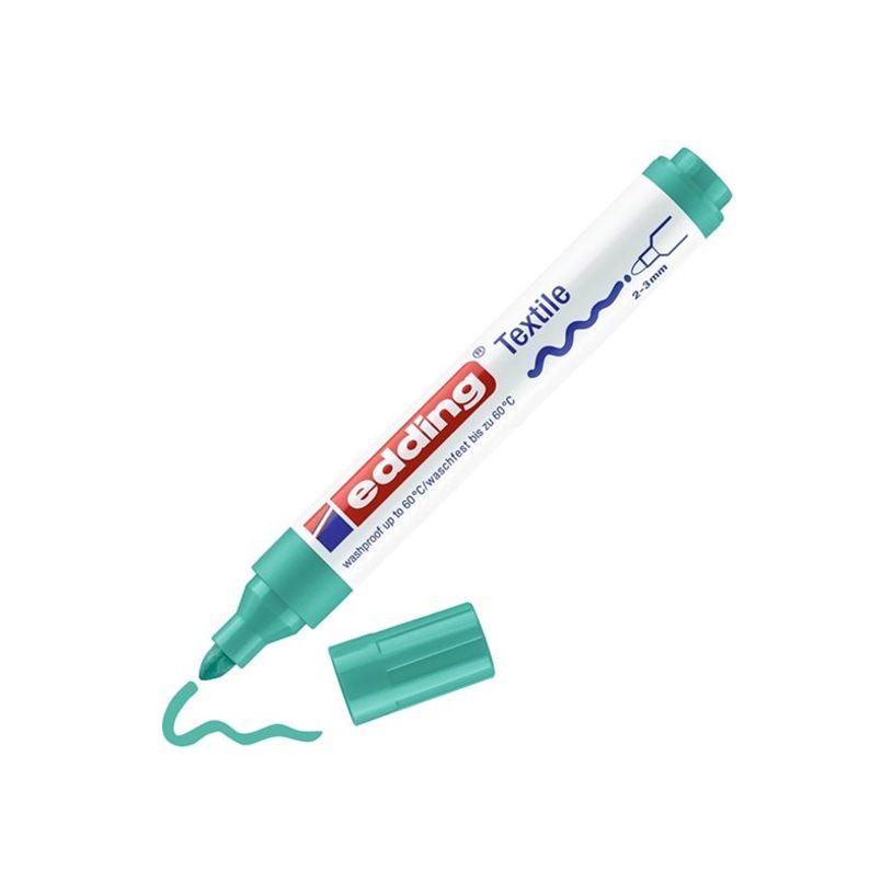 4004764107858-edding 4500 - Marqueur - permanent - pour textile - vert pale - encre pigmentée à base d'ea-P_669758_2-1