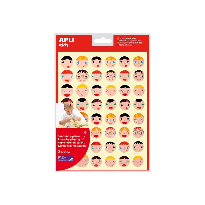 8410782187707-Apli Kids - 144 stickers émotions - diamètre 20/23 mm-P_669943_1-0
