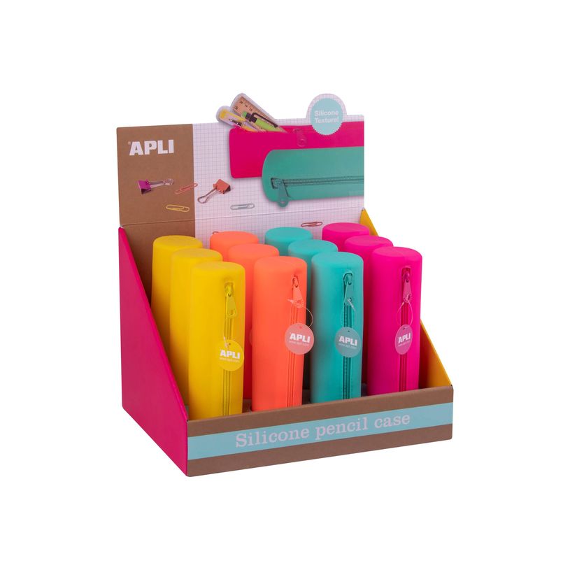 8410782185338-Apli Fluor - Trousse ronde 1 compartiment - silicone - disponible dans différentes couleurs-P_669973_3-0