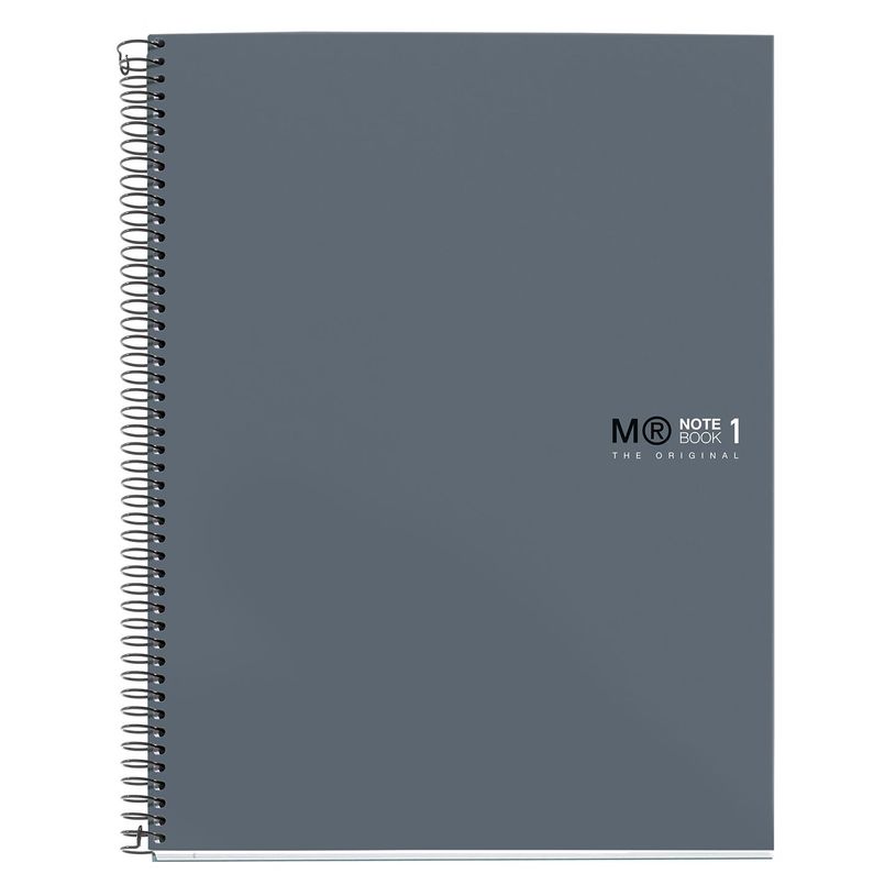 8422593499740-Notebook The Original, Couverture rigide, A4, lignes horizontales, 80 feuilles de 1 couleur, Miquelrius--0