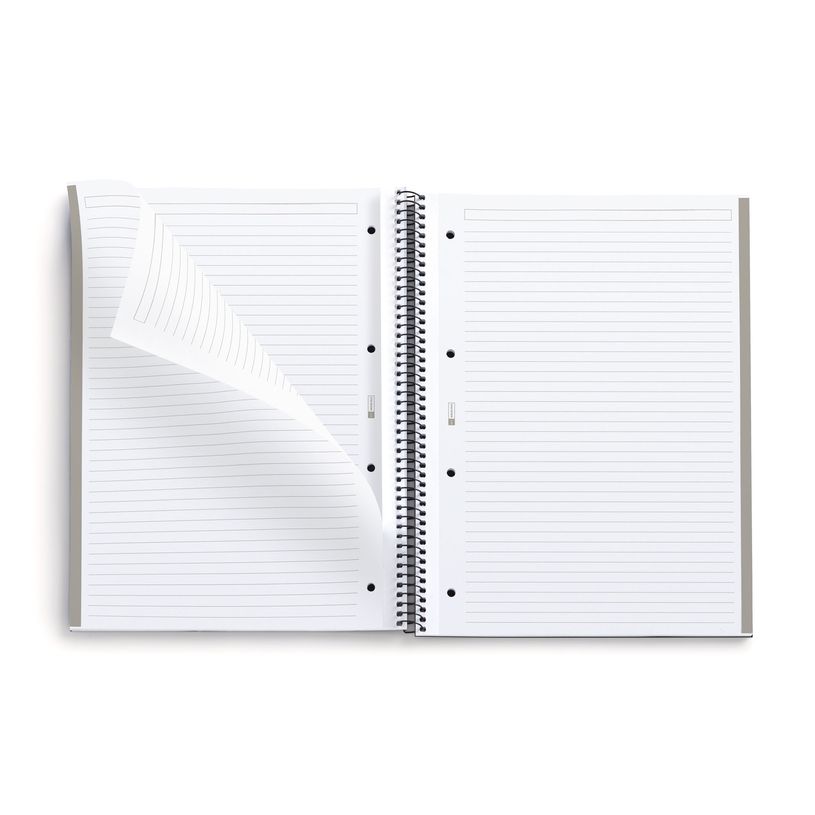 8422593499740-Notebook The Original, Couverture rigide, A4, lignes horizontales, 80 feuilles de 1 couleur, Miquelrius--4