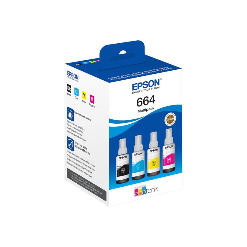 8715946685205-Epson EcoTank 664 - pack de 4 - noir, jaune, cyan, magenta - réservoir d'encre original-P_671991_2-1