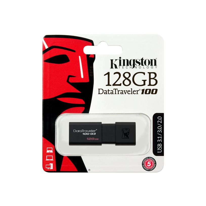 740617249231-Kingston DataTraveler 100 G3 - clé USB 128 Go - USB 3.0-P_672079_4-3