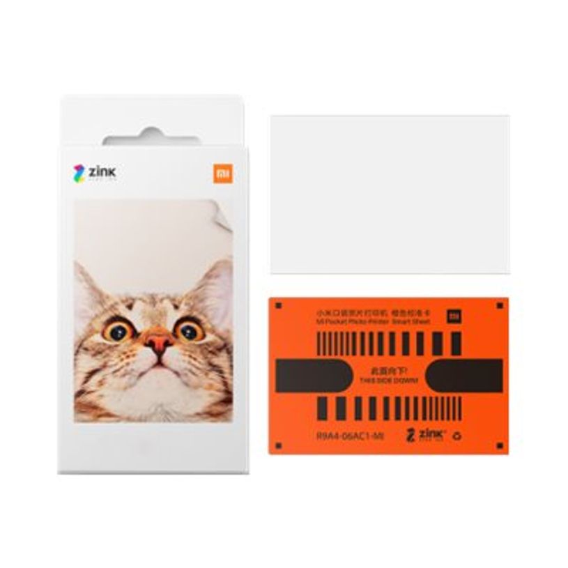 6934177716485-Xiaomi Mi - Papier photo - 20 feuilles pour Imprimante Photo Portable Xiaomi - 50 x 76 mm-P_672981_1-0