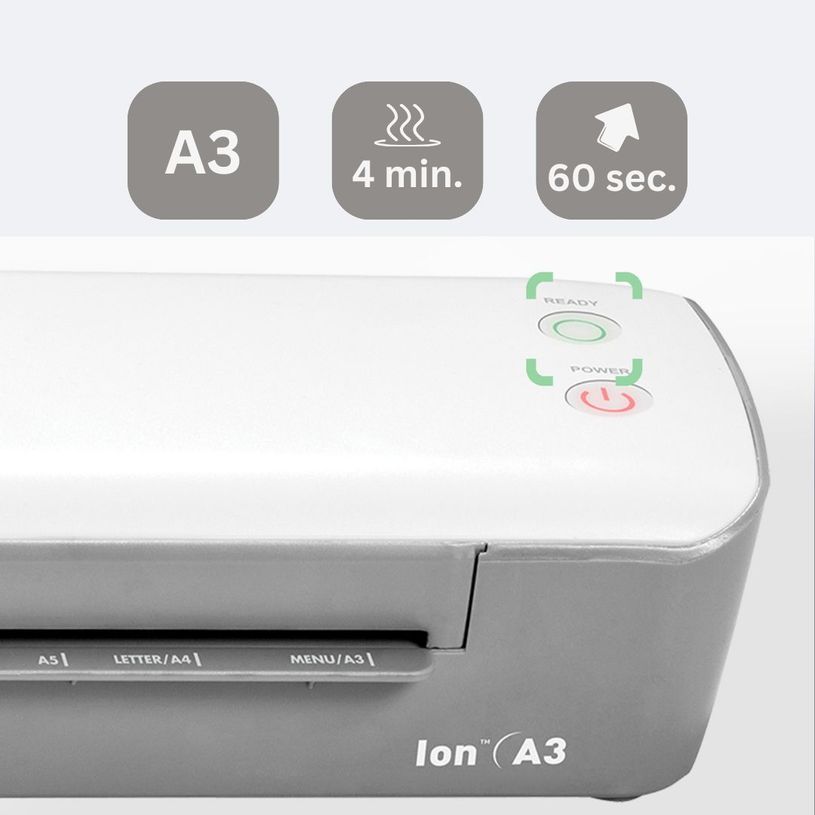 0043859752836-Fellowes Ion A3 - Plastifieuse A3 - jusqu'à 125 microns--1
