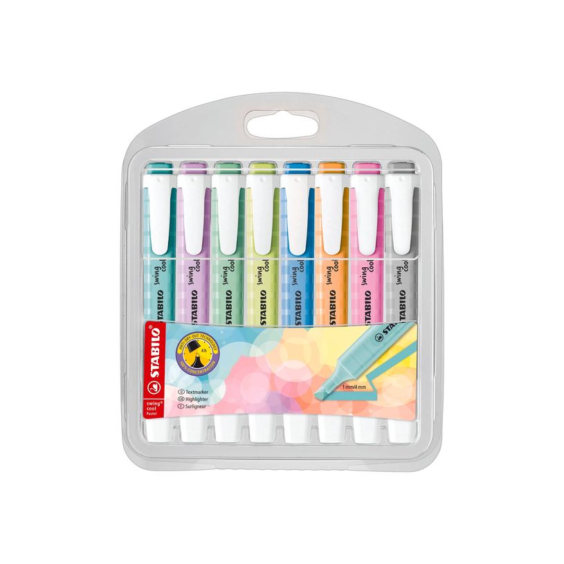 4006381573139-STABILO swing cool Pastel - Surligneur - couleurs assorties - encre à l'eau - 1-4 mm (pack d-P_676338_8-2