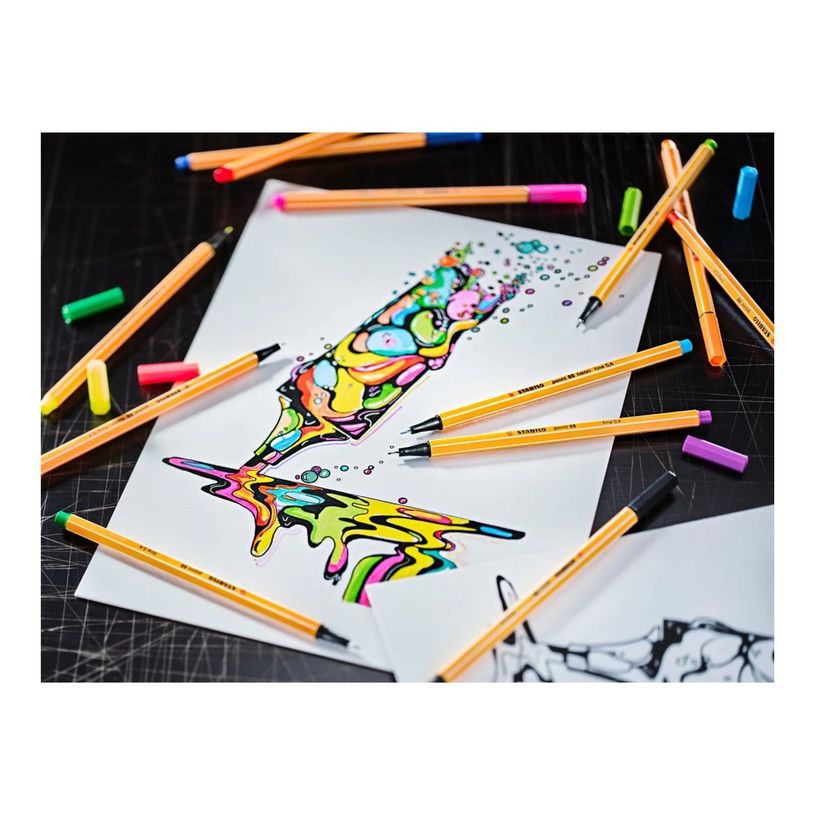 4006381582681-STABILO ARTY Creative Set - Assortiment de 36 : pen 68, aquacolor et point 88 - couleurs asso-P_676378_5-1