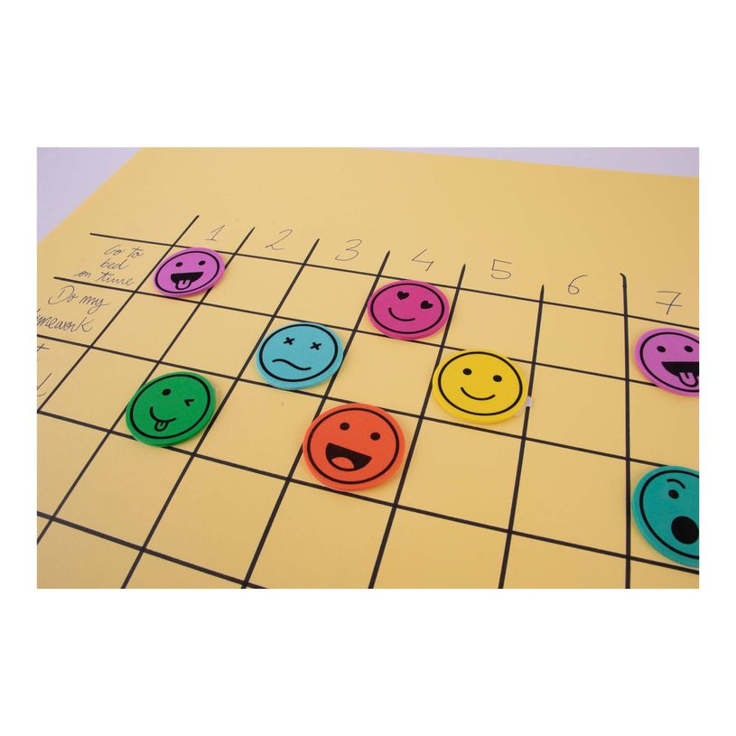 8410782187523-APLI kids - Adhésif décoratif - 500 pièces - Maxi - 3,5 cm de diamètre - jaune, bleu, orange, rouge, rose, vert, gris-bleu, bleu pastel-P_676804_4-2