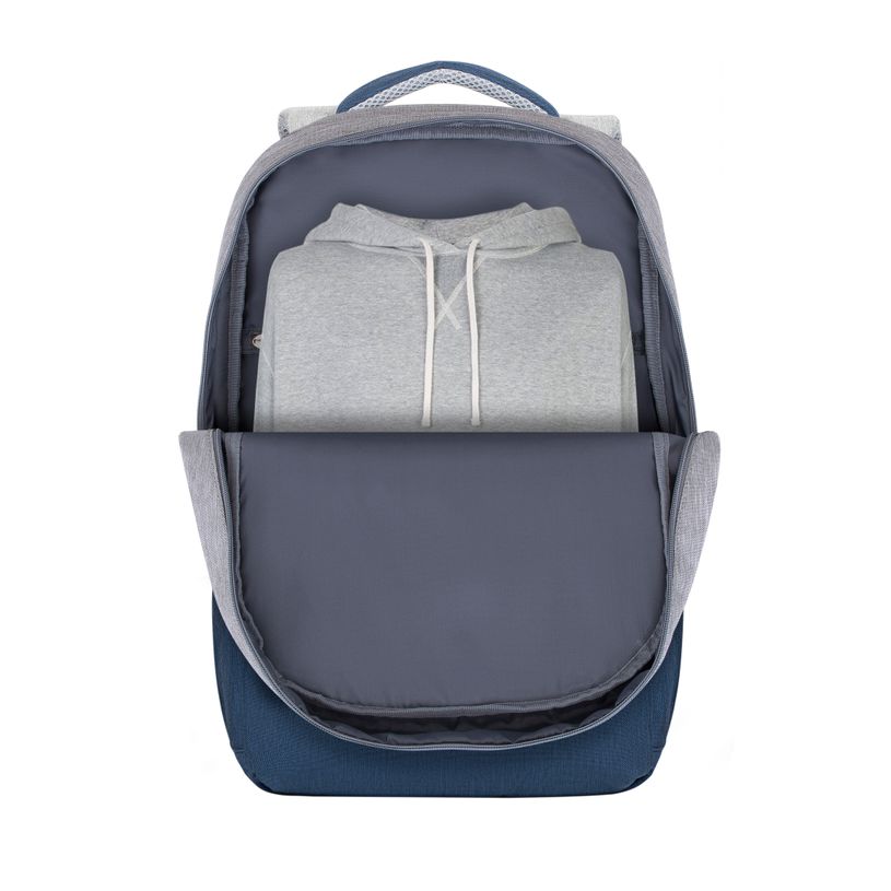 4260403578308-RIVACASE Prater - Sac à dos connecté pour ordinateur portable 17,3" - gris/bleu nuit-P_678843_12-11