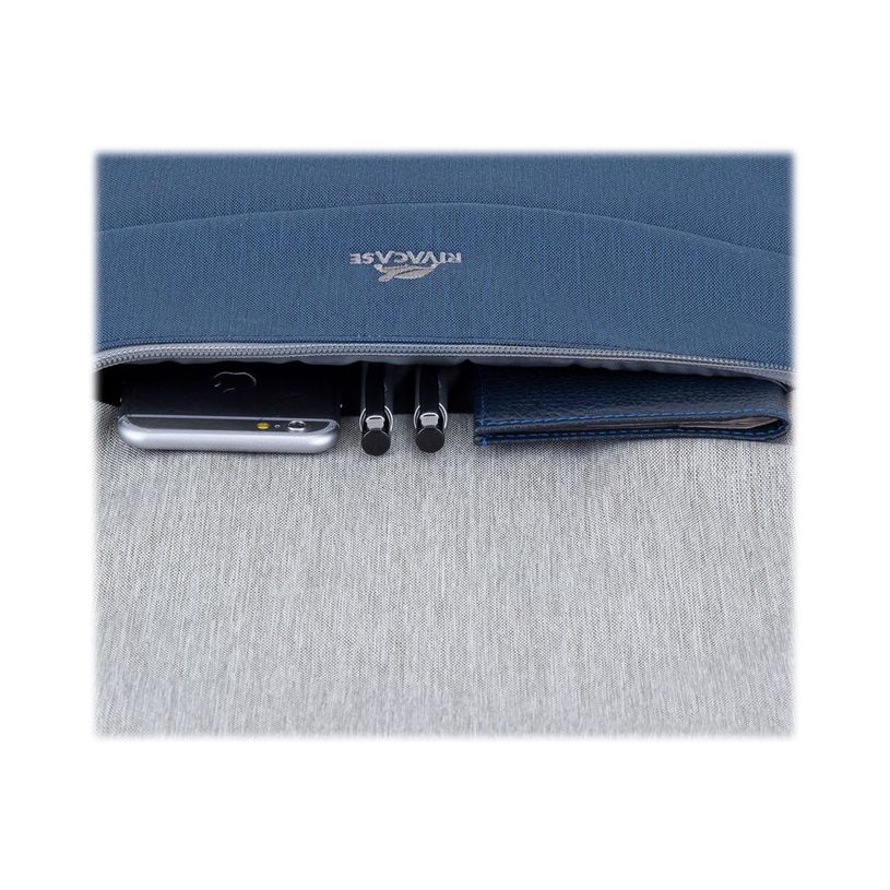4260403578308-RIVACASE Prater - Sac à dos connecté pour ordinateur portable 17,3" - gris/bleu nuit-P_678843_24-21
