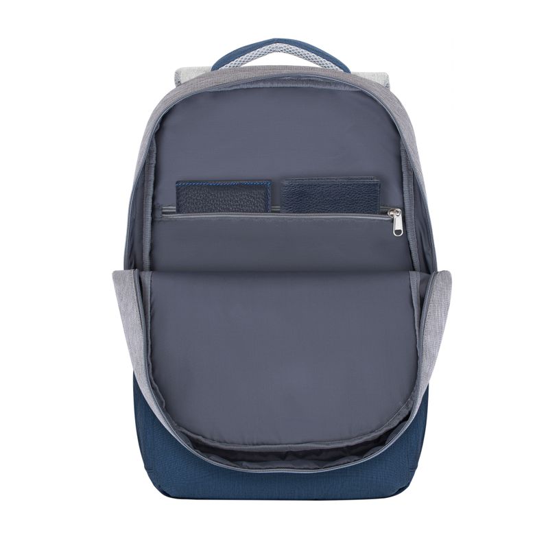 4260403578308-RIVACASE Prater - Sac à dos connecté pour ordinateur portable 17,3" - gris/bleu nuit-P_678843_7-6