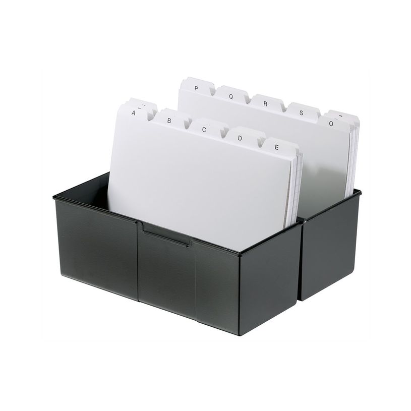 4012473975132-HAN - Boîte à fiches - A5 - pour 300 cartes - noir-P_6897513_3-2