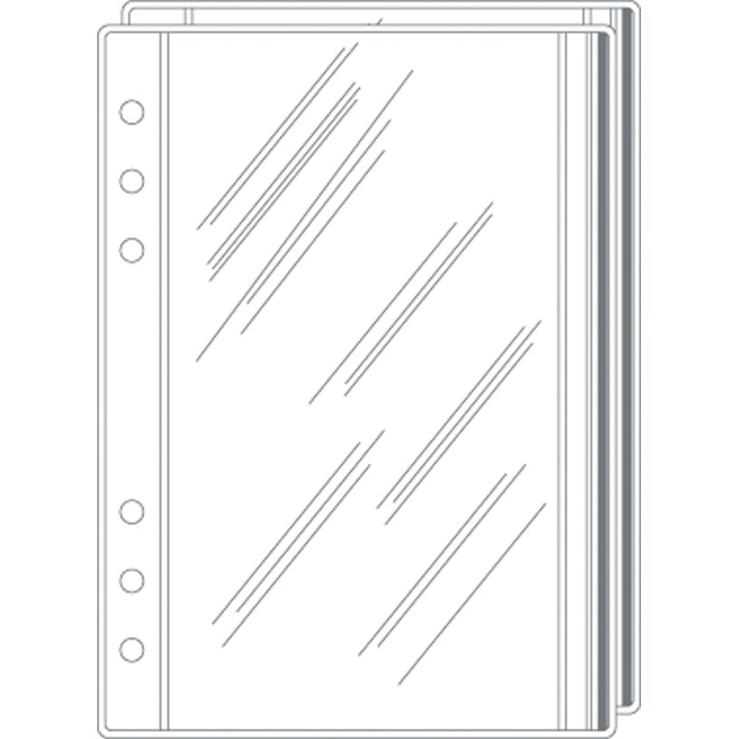 3371010048649-Quo Vadis - Recharge Organiseur - POCHETTE ZIP T17/COMPACT - 10x17 cm - Fabrication française--0