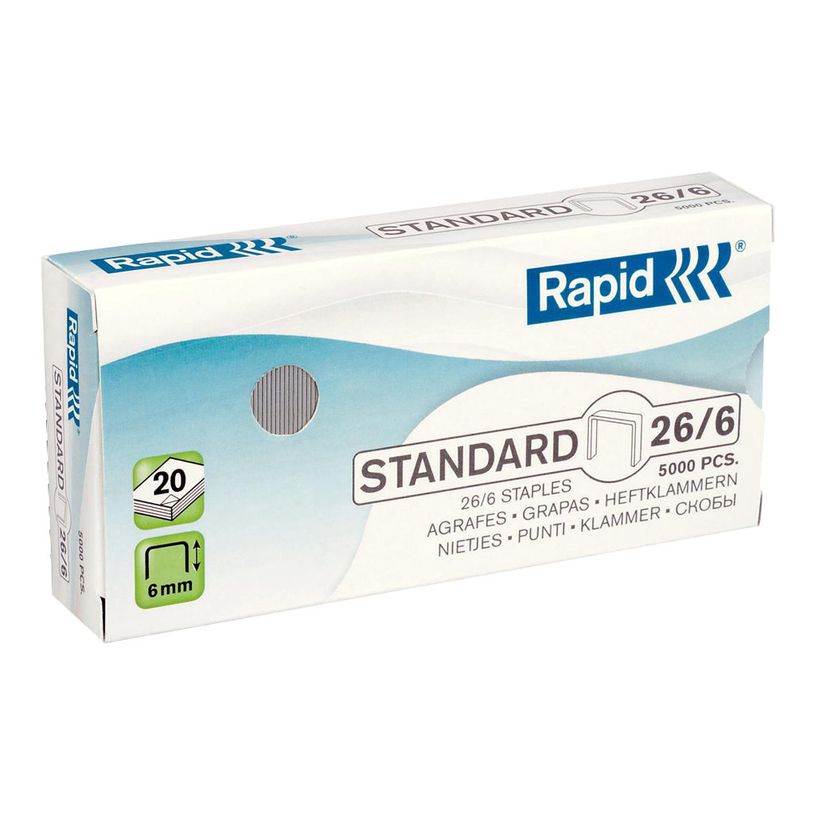 7313468618001-Rapid Standard - grapas - 26/6 - 6 mm - paquete de 5000-P_732606_3-2