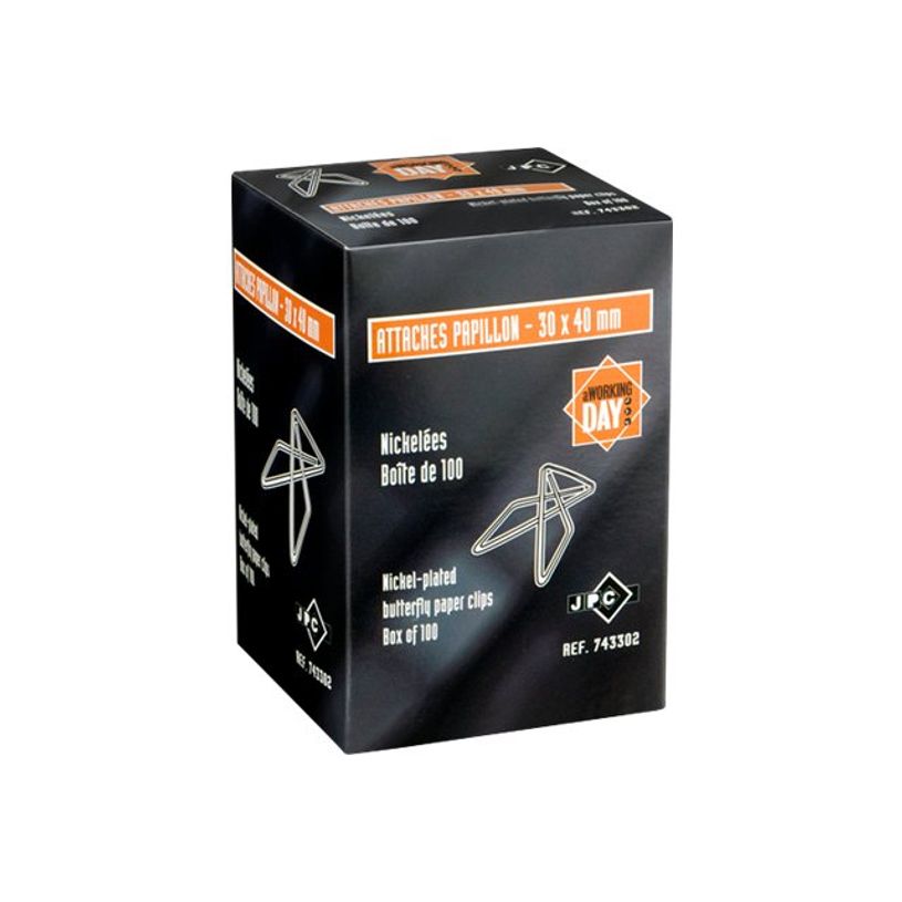 3457707433025-Wonday - 100 Trombones attache-papillon - 30 x 40 mm-P_743302_2-1