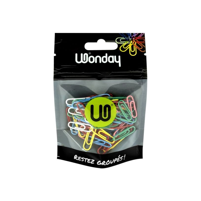 3457707510214-Wonday - 100 Trombones - 25 mm - couleurs assorties-P_751021_2-1