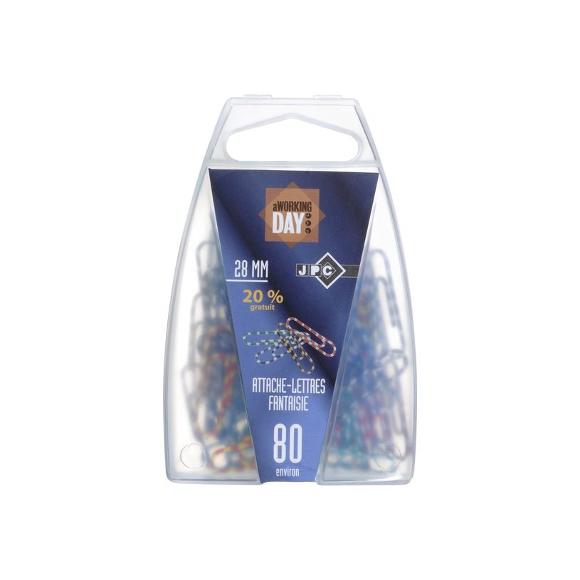 3457707513116-Wonday - 80 Trombones attaches-lettres - 25 mm - couleurs fantaisie assorties-P_751311_3-2