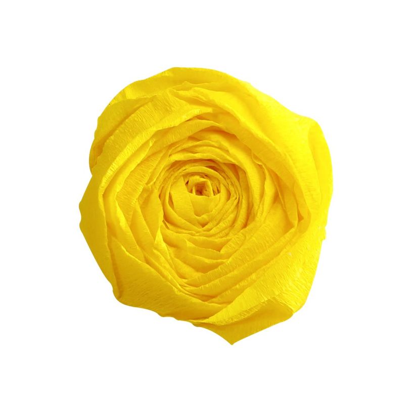 3065501036153-Clairefontaine Premium - Papier crépon - Rouleau 50 cm x 2,5 m - 40 g/m² - jaune citron-P_7550015_1-0