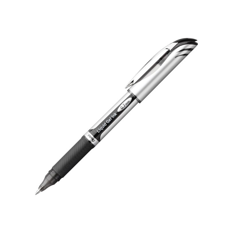 0072512197585-Pentel Energel - Roller capuchon - 0,7 mm - noir-P_77032129_7-2