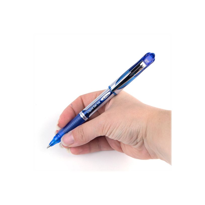 0072512197646-Pentel Energel - Roller capuchon - 0,7 mm - bleu-P_77032131_1-1