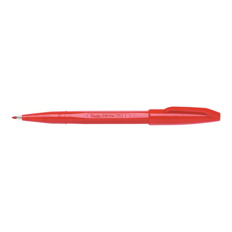 3474370520036-Pentel Sign Pen - Feutre d'écriture - 2 mm - rouge-P_77032145_1-0