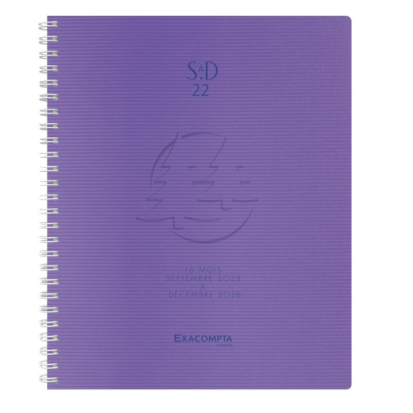 3660942011501-Agenda à spirale Linicolor - 1 semaine sur 2 pages - 16 mois - 18,5 x 22,5 cm - disponible dans diff-P_77032340_2-0