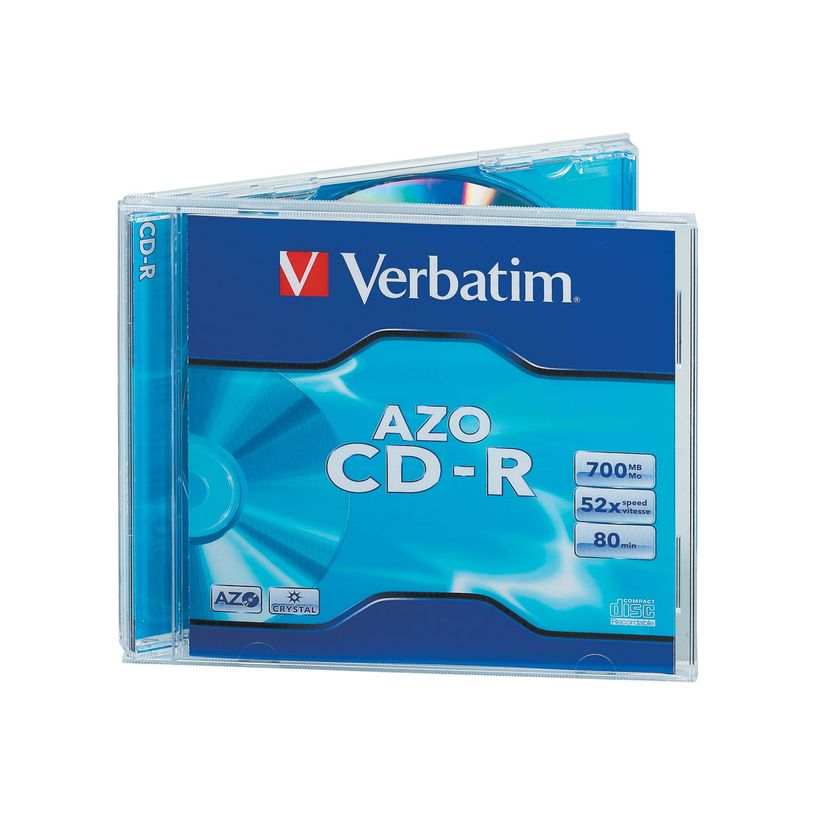 0023942433279-Verbatim AZO Crystal - CD-R x 10 - 700 Mo - support de stockage-P_79000543_1-0