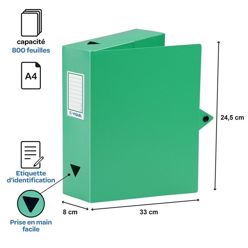 3135251143873-Viquel - Boîte de classement plastique - dos 80 mm - disponible dans différentes couleurs-P_79130313_7-6