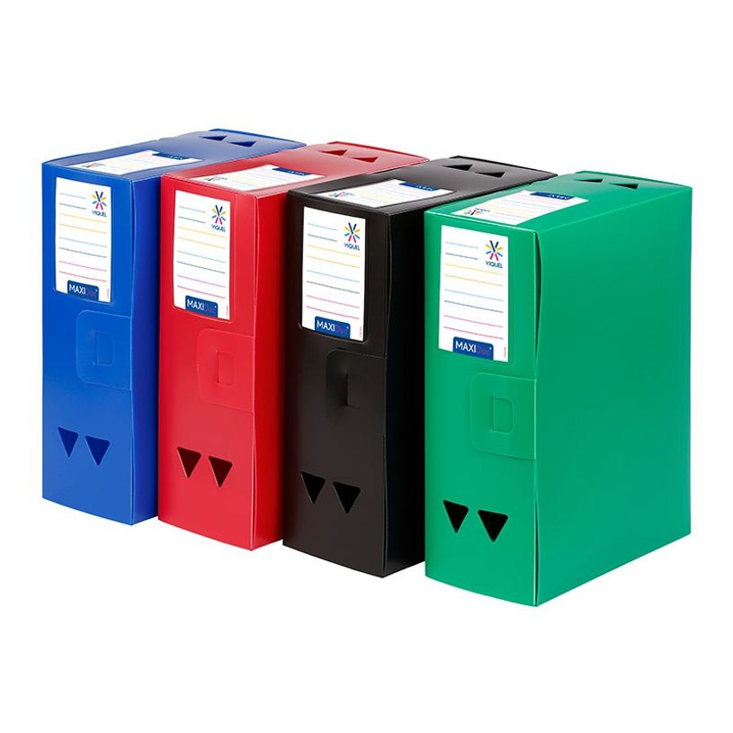 3135251166872-Viquel - Boîte de classement plastique - dos 120 mm - disponible dans différentes couleur-P_79130315_1-0