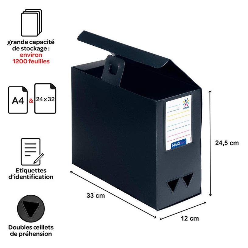 3135251166872-Viquel - Boîte de classement plastique - dos 120 mm - disponible dans différentes couleur-P_79130315_7-6