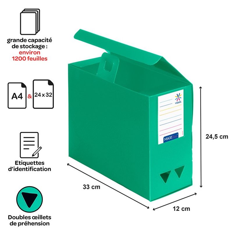 3135251166872-Viquel - Boîte de classement plastique - dos 120 mm - disponible dans différentes couleur-P_79130315_9-8