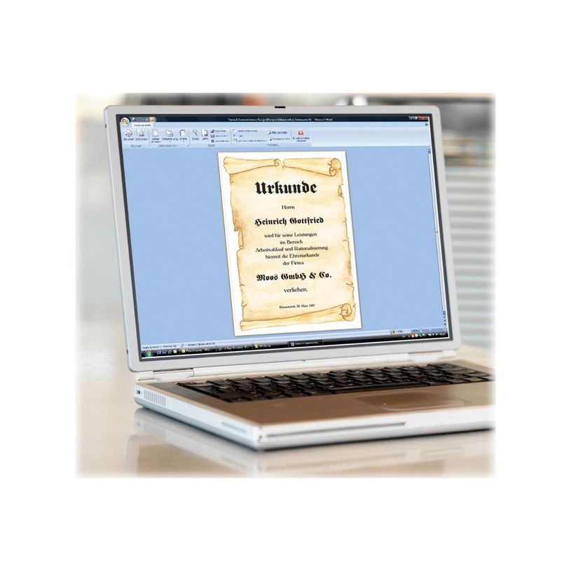 4004360936210-Sigel - Papier à motifs parchemin - 50 feuilles - A4 (21 x 29,7 cm) - 90 g/m²-P_79130509_2-4