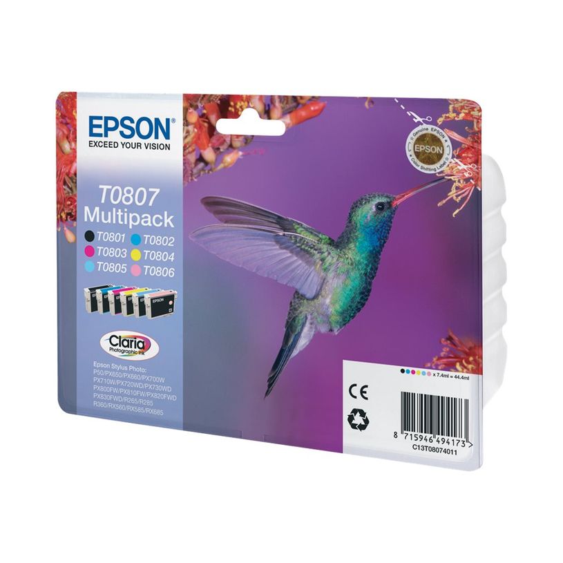 8715946494173-Epson T0807 Colibri - Pack de 6 - noir, cyan, cyan clair, magenta, magenta clair, jaune - c-P_79130621_7-5