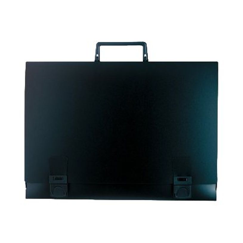 3130630592013-Exacompta Portfolio suitcase with handle Spine - Étui pour documents noir-P_79136175_1-0