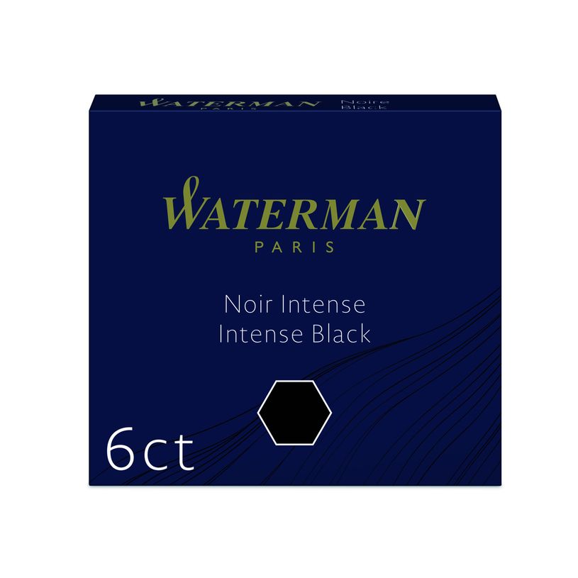 3034325201191-Waterman - 6 cartouches d'encre pour stylo plume - noir-P_79137683_2-0