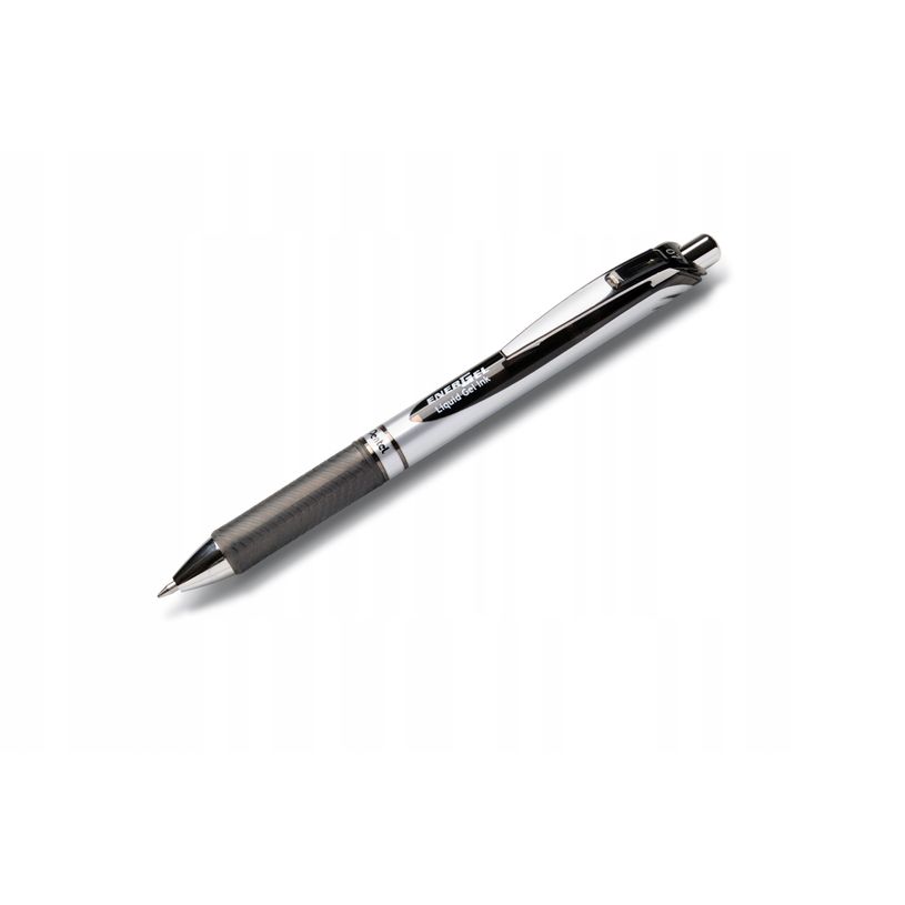 4902506070951-Pentel Energel - Roller rétractable - 0,7 mm - noir--4