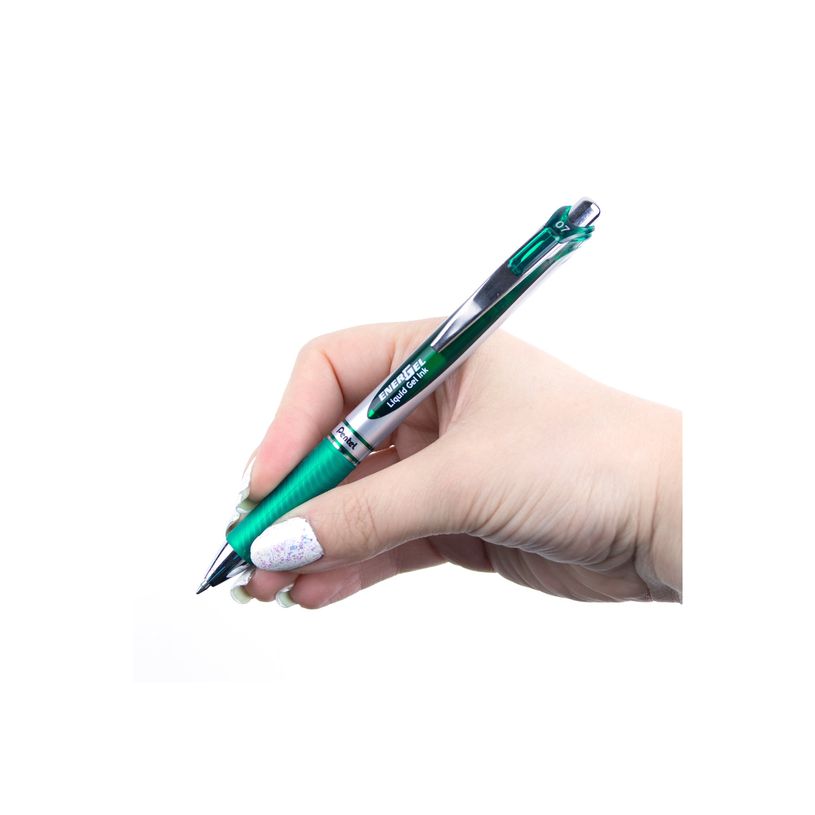 4902506070982-Pentel Energel - Roller rétractable - 0,7 mm - vert-P_79138305_3-5