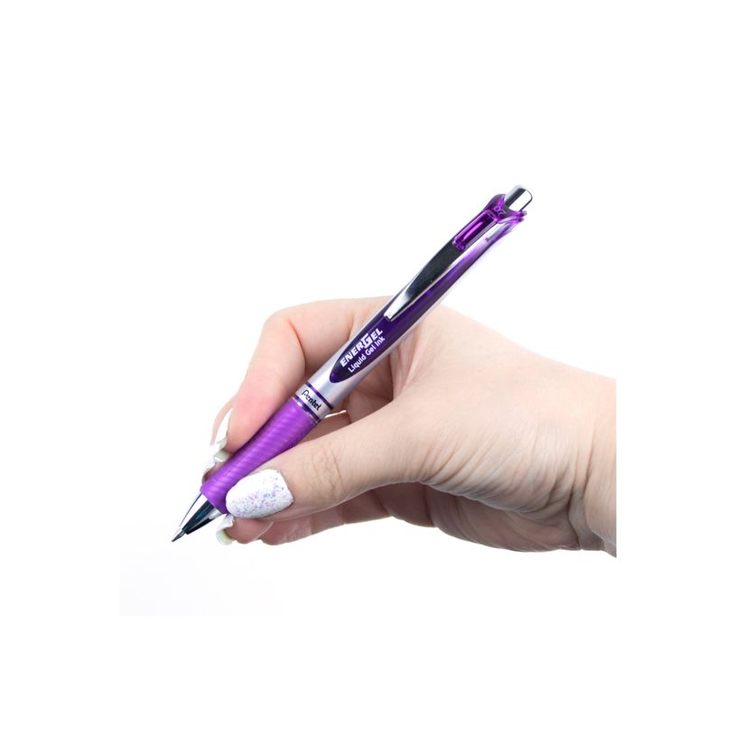 4902506070999-Pentel Energel - Roller rétractable - 0,7 mm - violet-P_79138307_3-4