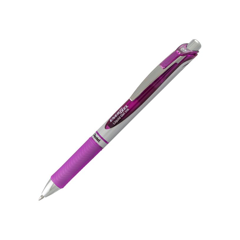 4902506070999-Pentel Energel - Roller rétractable - 0,7 mm - violet-P_79138307_9-3