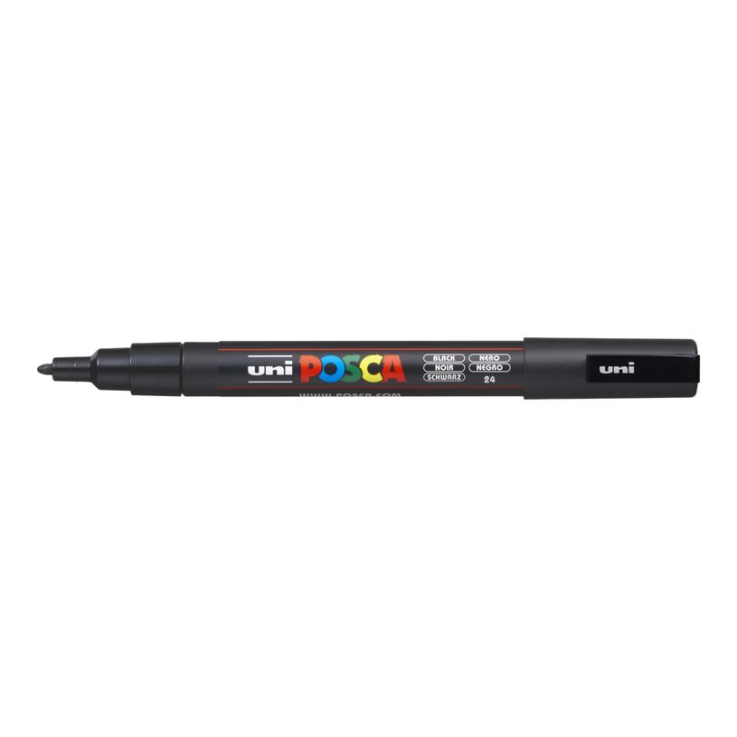 4902778152775-Posca - Marqueur peinture pointe fine - noir-P_79138567_2-1
